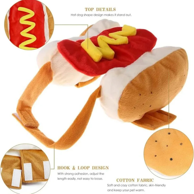 Dog Costume – Hot Dog Outfit for Halloween and Parties