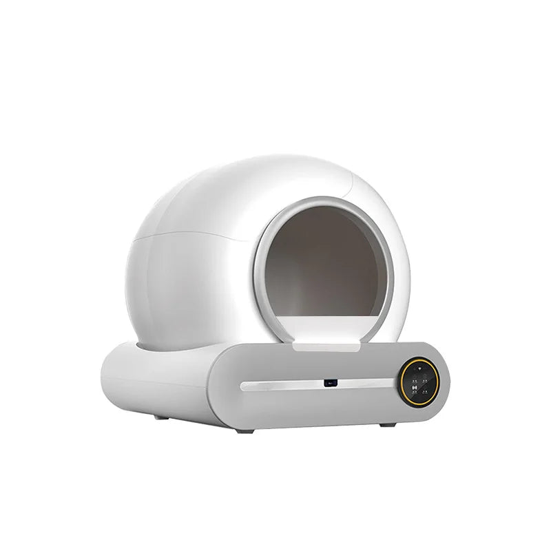 Automatic Cat Litter Box with Self-Cleaning, Closed Smart Pet Toilet - Booteely 65L
