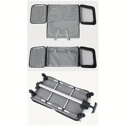 Large Pet Transport Case - Foldable Wheeled Bag for Dogs and Cats