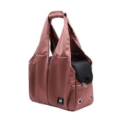 Stylish Breathable Cat and Dog Carrier Bag - Travel Shoulder Bag