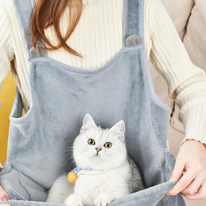 Pet Carrying Vest - Transport with Pocket for Cats and Dogs