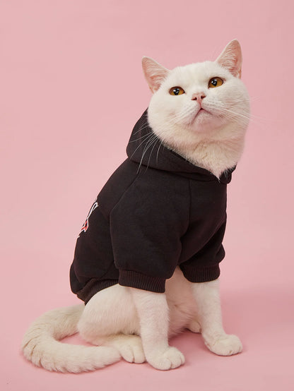 Dog and Cat Sweatshirt – Hoodie "MOMMY'S BOY" for Small and Medium Puppies