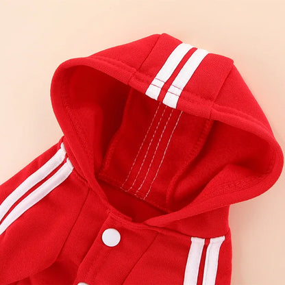 Dog Jumpsuit - Warm Tracksuit with Legs for Small Dogs and Cats 