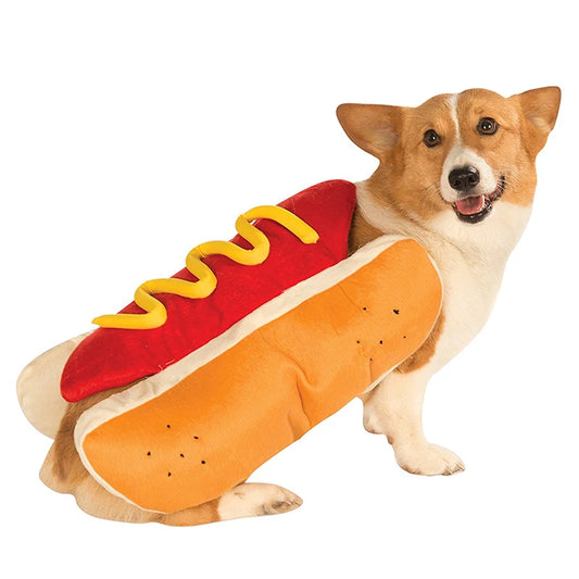 Dog Costume – Hot Dog Outfit for Halloween and Parties 