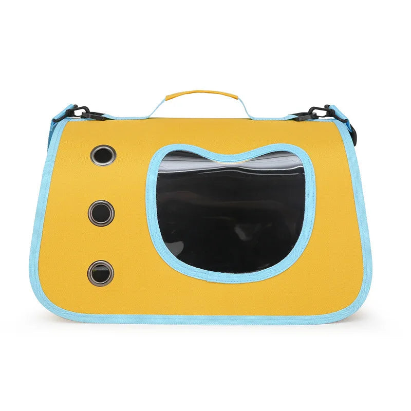 Cat and Dog Carrier Bag – Breathable Shoulder Bag with Zipper (up to 7 kg)