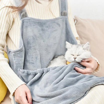 Pet Carrying Vest - Transport with Pocket for Cats and Dogs