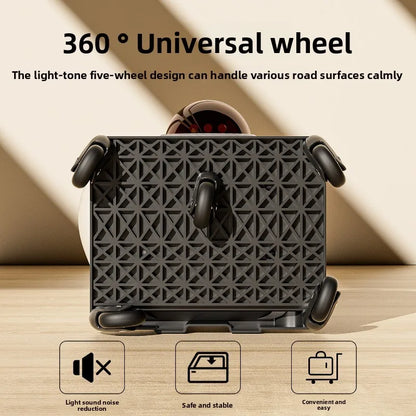 Large Capacity Wheeled Transport Case for Dogs and Cats