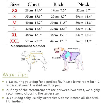 Dog Jumpsuit - Warm Tracksuit with Legs for Small Dogs and Cats 