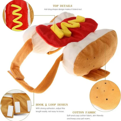 Dog Costume – Hot Dog Outfit for Halloween and Parties 