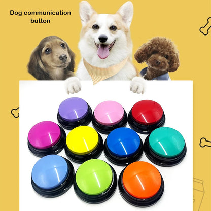 Dog and Cat Training Button - 30s Recordable Voice Communicator