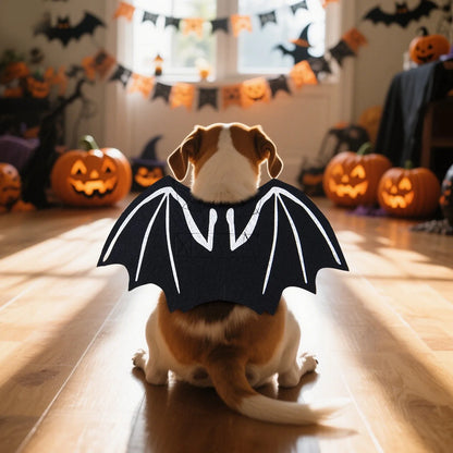 Halloween Bat Wings for Cat and Dog - Cosplay Costume for Parties and Photoshoots