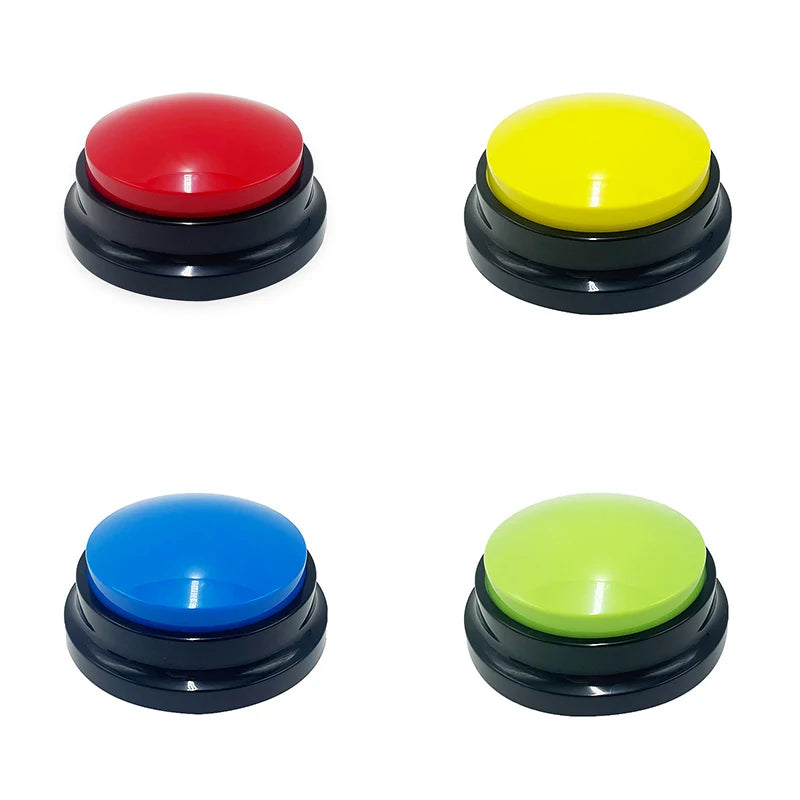 Dog and Cat Training Button - 30s Recordable Voice Communicator