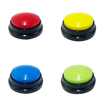 Dog and Cat Training Button - 30s Recordable Voice Communicator