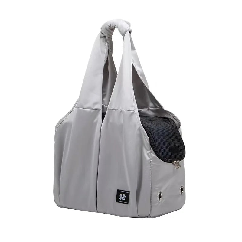 Stylish Breathable Cat and Dog Carrier Bag - Travel Shoulder Bag