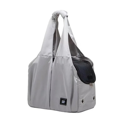 Stylish Breathable Cat and Dog Carrier Bag - Travel Shoulder Bag