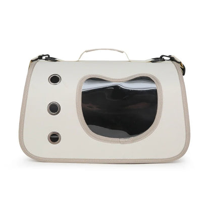 Cat and Dog Carrier Bag – Breathable Shoulder Bag with Zipper (up to 7 kg)