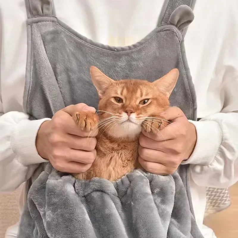 Pet Carrying Vest - Transport with Pocket for Cats and Dogs