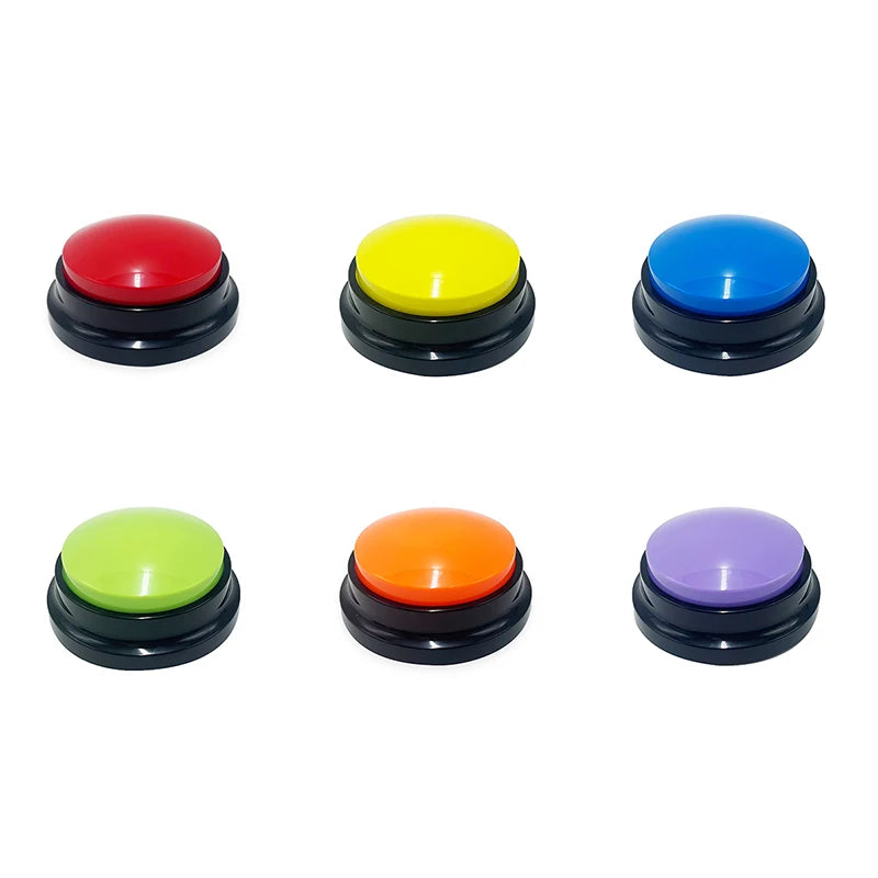 Dog and Cat Training Button - 30s Recordable Voice Communicator