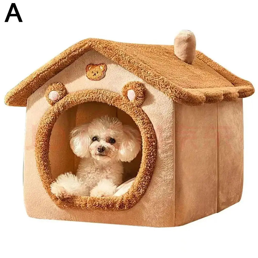 Dog and Cat Bed - Warm, Thick and Extendable, Year-Round
