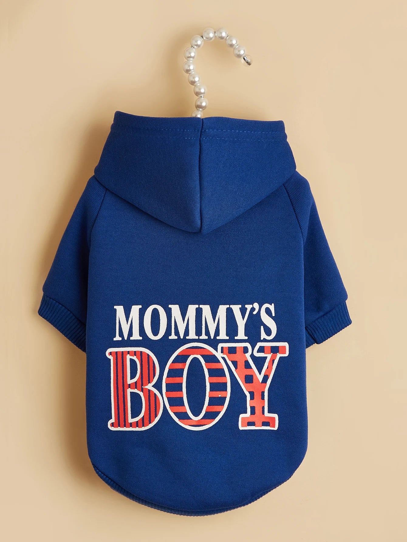 Dog and Cat Sweatshirt – Hoodie "MOMMY'S BOY" for Small and Medium Puppies