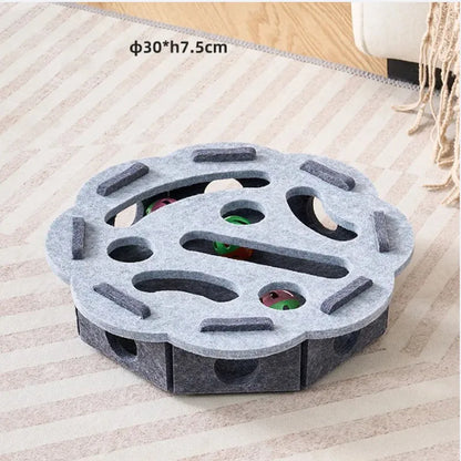Sisal Cat Scratcher - Interactive Toy and Scratching Post for Domestic Cats