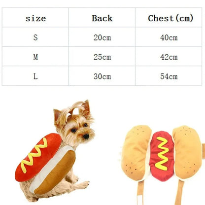 Dog Costume – Hot Dog Outfit for Halloween and Parties 