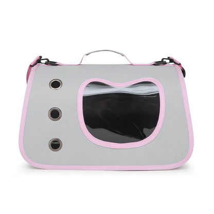 Cat and Dog Carrier Bag – Breathable Shoulder Bag with Zipper (up to 7 kg)