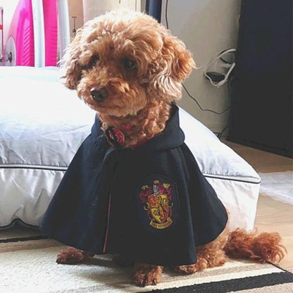 Halloween Cape for Cat and Dog – Magic Academy Cosplay, Wizard Costume