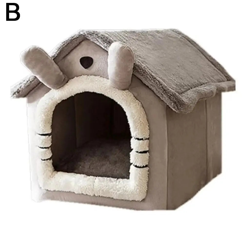 Dog and Cat Bed - Warm, Thick and Extendable, Year-Round