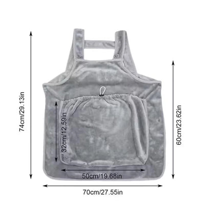 Pet Carrying Vest - Transport with Pocket for Cats and Dogs