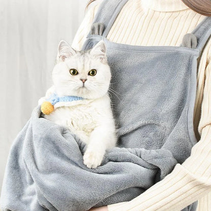 Pet Carrying Vest - Transport with Pocket for Cats and Dogs